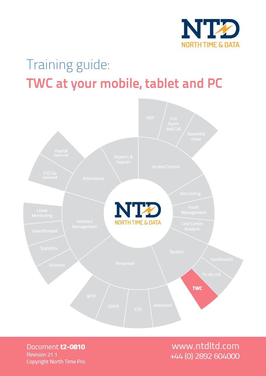 An introduction to North Time Pro TWC at your mobile, tablet and PC