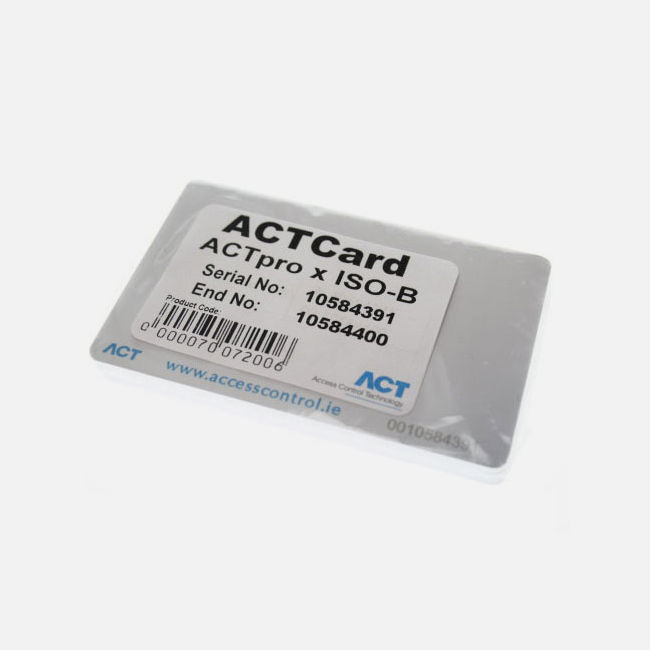 Act Actprox Iso-Prox B Rfid Cards