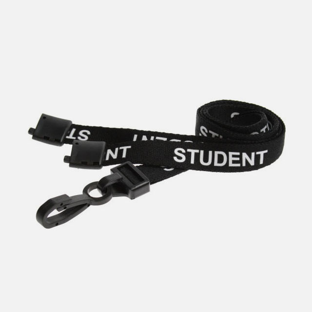 15Mm Student Lanyards With Plastic Clip