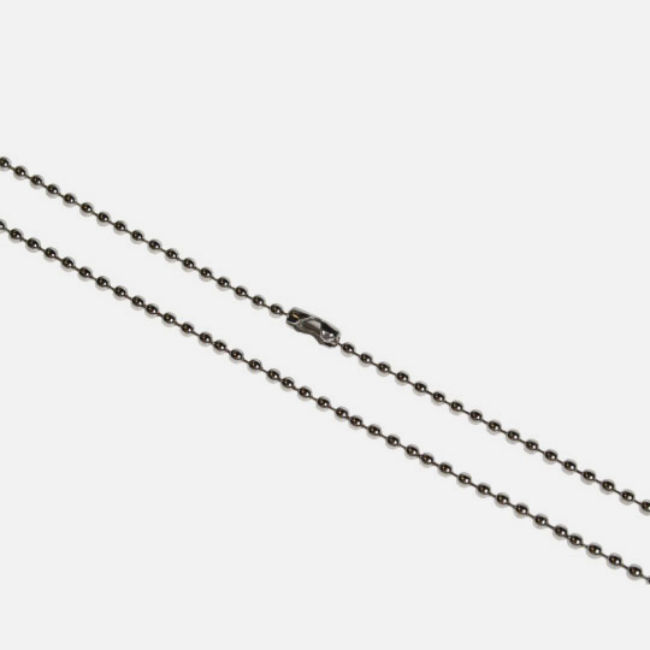 36" Metal Bead Chain Necklace