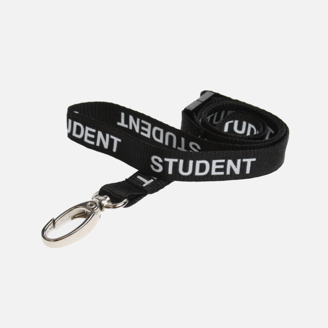 15Mm Student Lanyards With Metal Clip