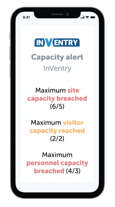 Capacity Management - COVID-19 feature